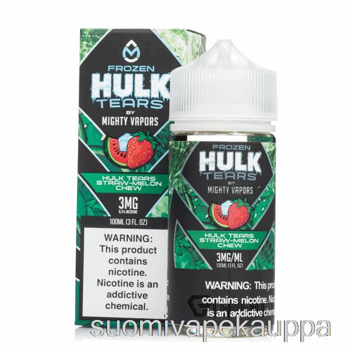 Vape Box Jäädytetty Hulk Kyyneleet Olki Meloni Pureskelu - Hulk Kyyneleet - 100ml 0mg